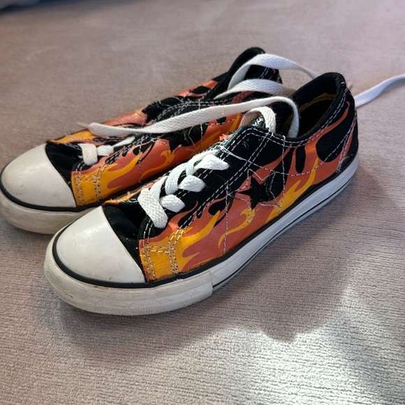 Converse All Star Other - Converse All Star Youth Multicolor Fire Fashion Sneakers Multicolor Fire Size 13